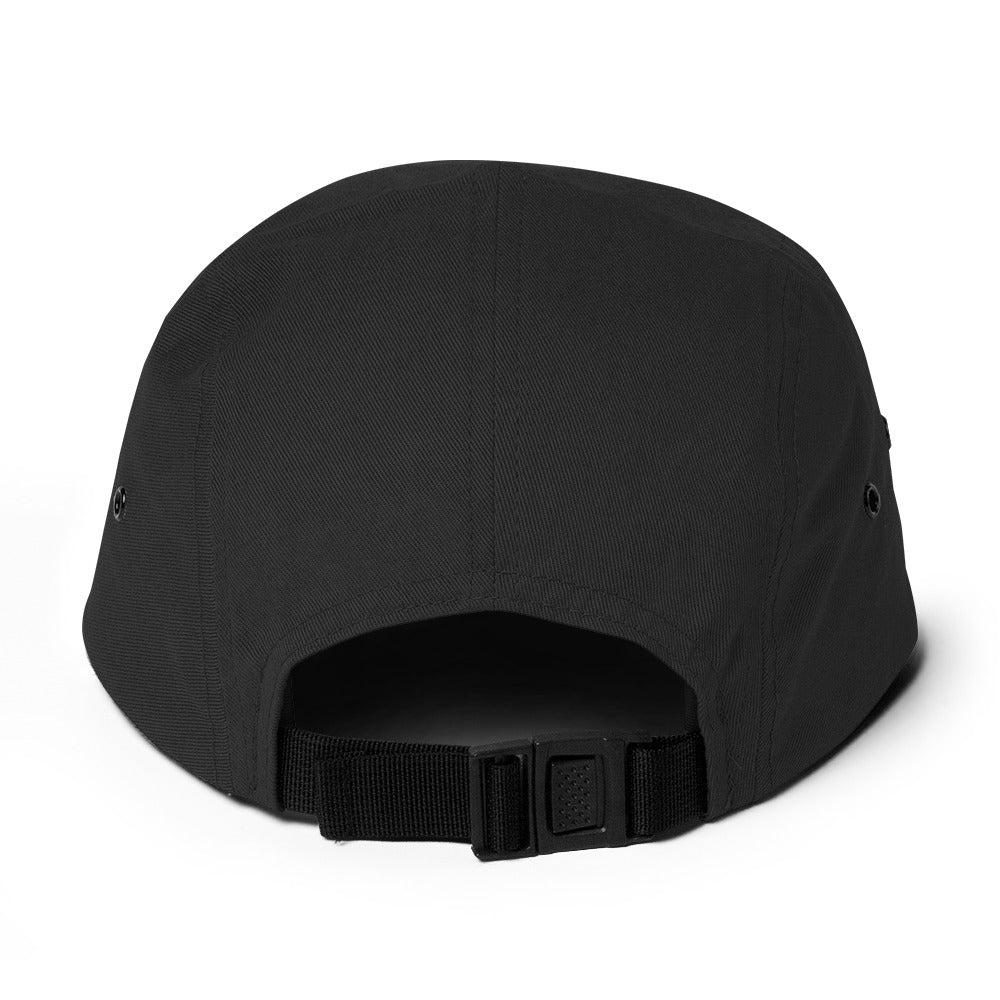 NoThoughts Black Five Panel Cap