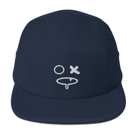 NoThoughts Navy Five Panel Cap